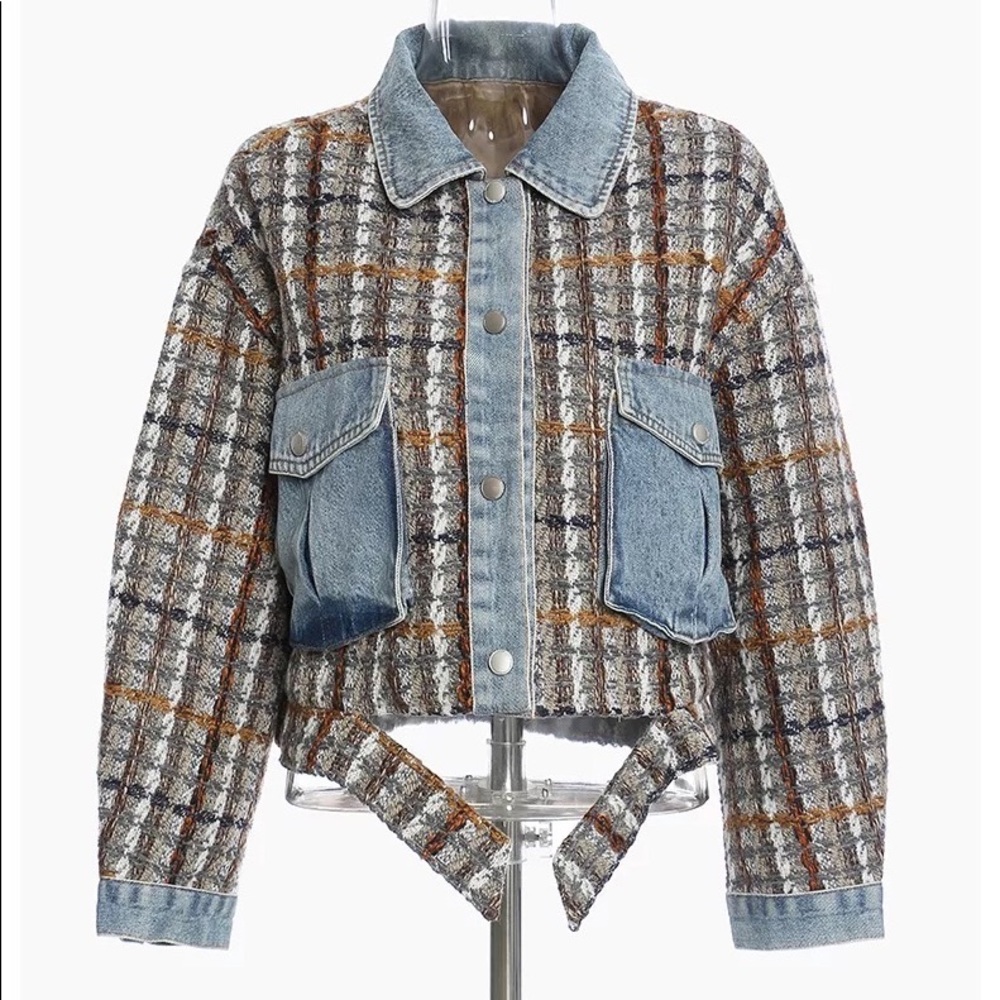 Wool Denim Jacket - Picture 3 of 5